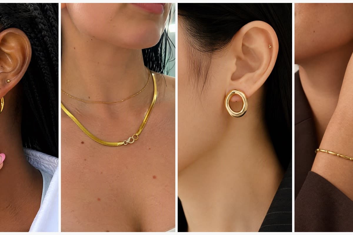 Twisted Band Hoop Earrings