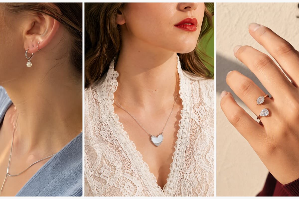Dainty Round Bead Drop Earrings