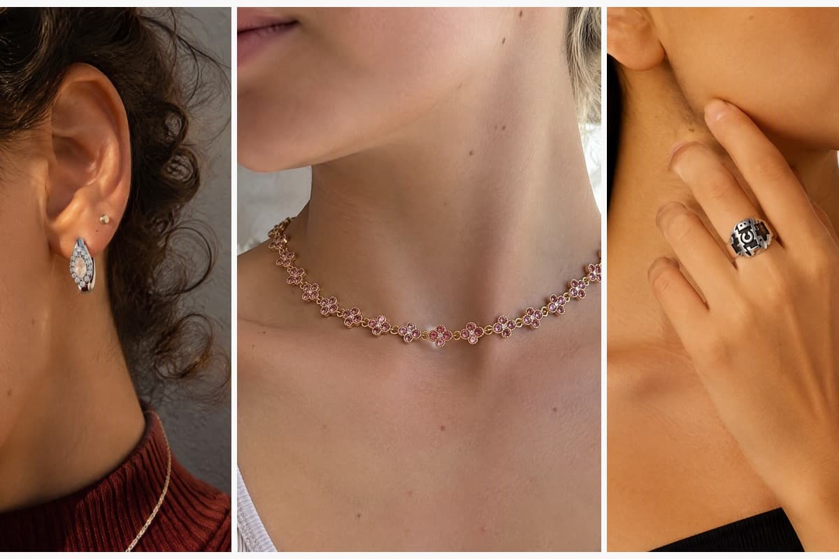 Dainty Teardrop Halo Huggie Earrings