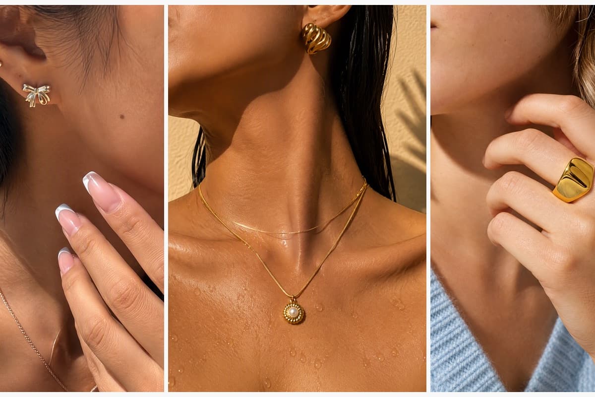 Dainty Bow Knot Stud Earrings