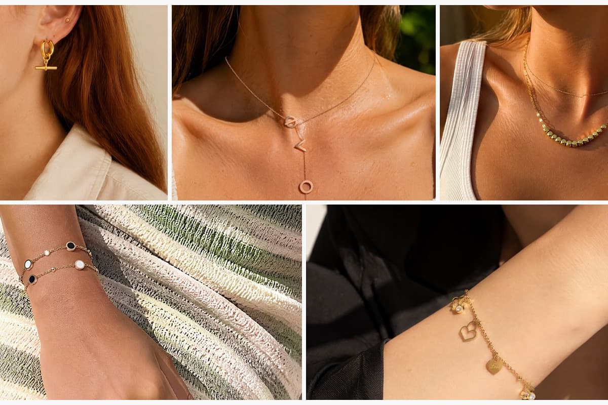 Minimalist Circle And Bar Drop Earrings