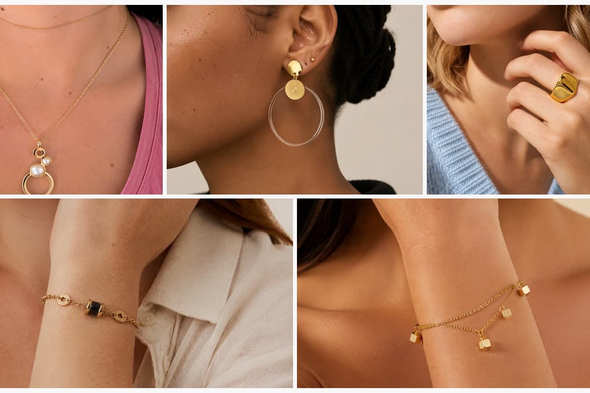 Minimalist Circle Drop Necklace