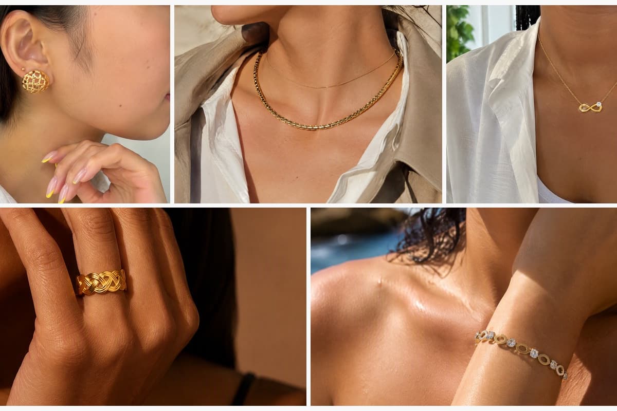 Love Knot Stud Earrings