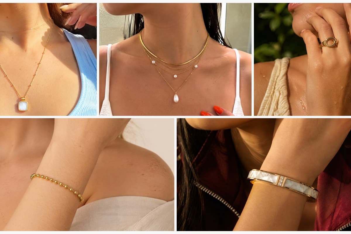 Dainty Square Pendant Necklace
