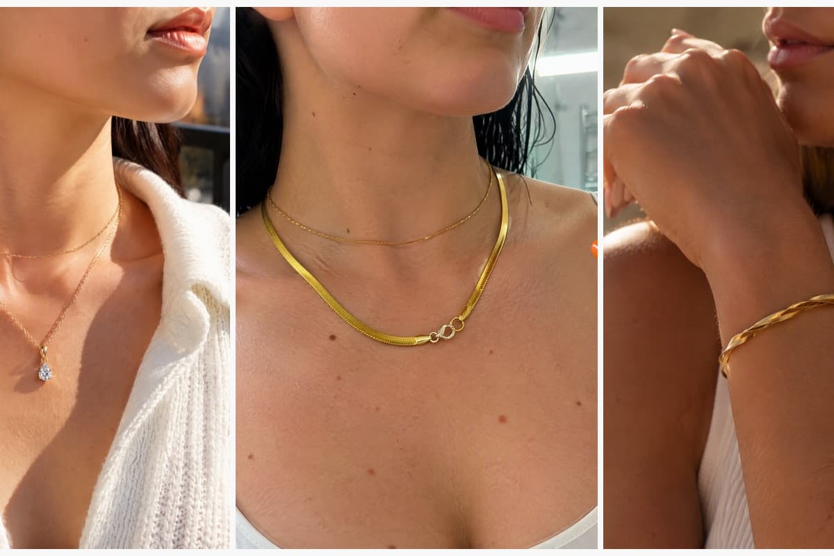 Elegant Pear Drop Pendant Necklace