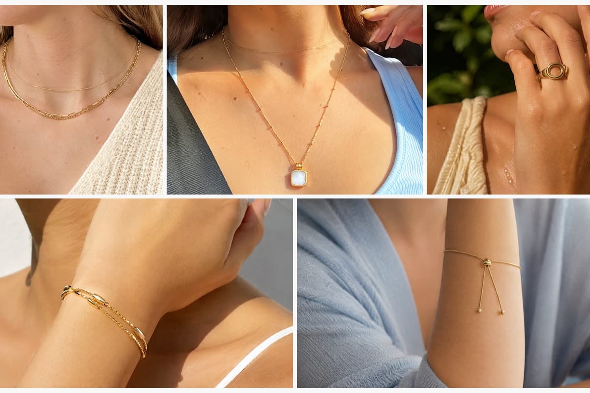 Minimalist Layered Chain Necklace