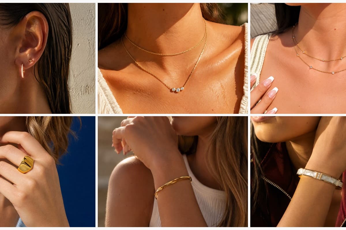 Dainty Paved Hinged Hoop Earrings