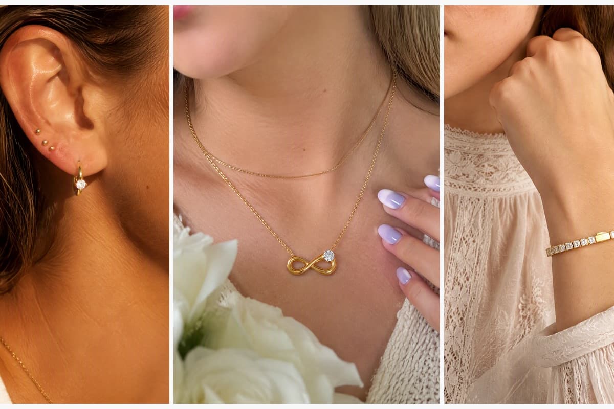 Dainty Leaf Branch Huggie Earrings