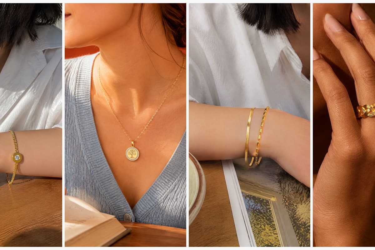 Minimalist Circle Disc Bracelet