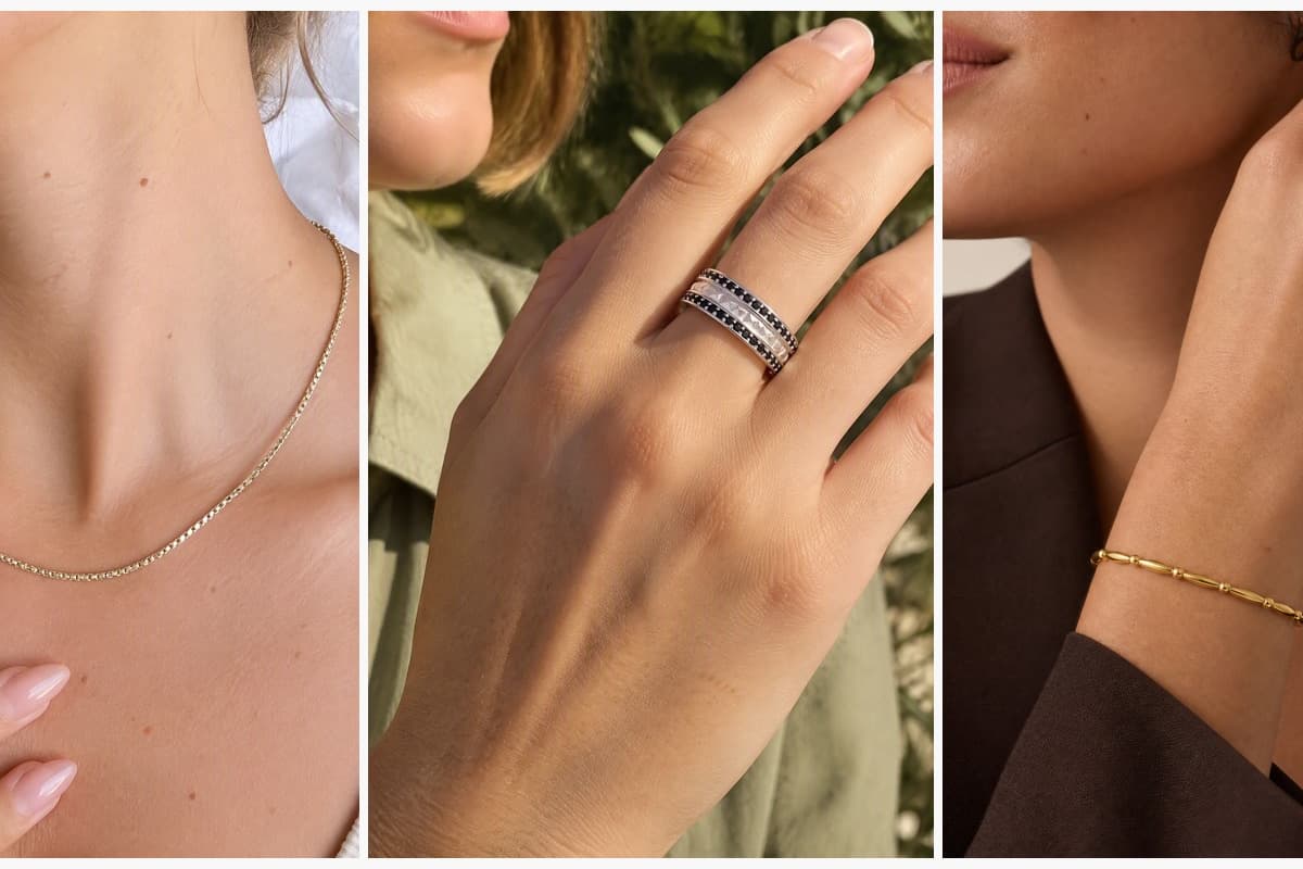 Dainty Box Chain Necklace