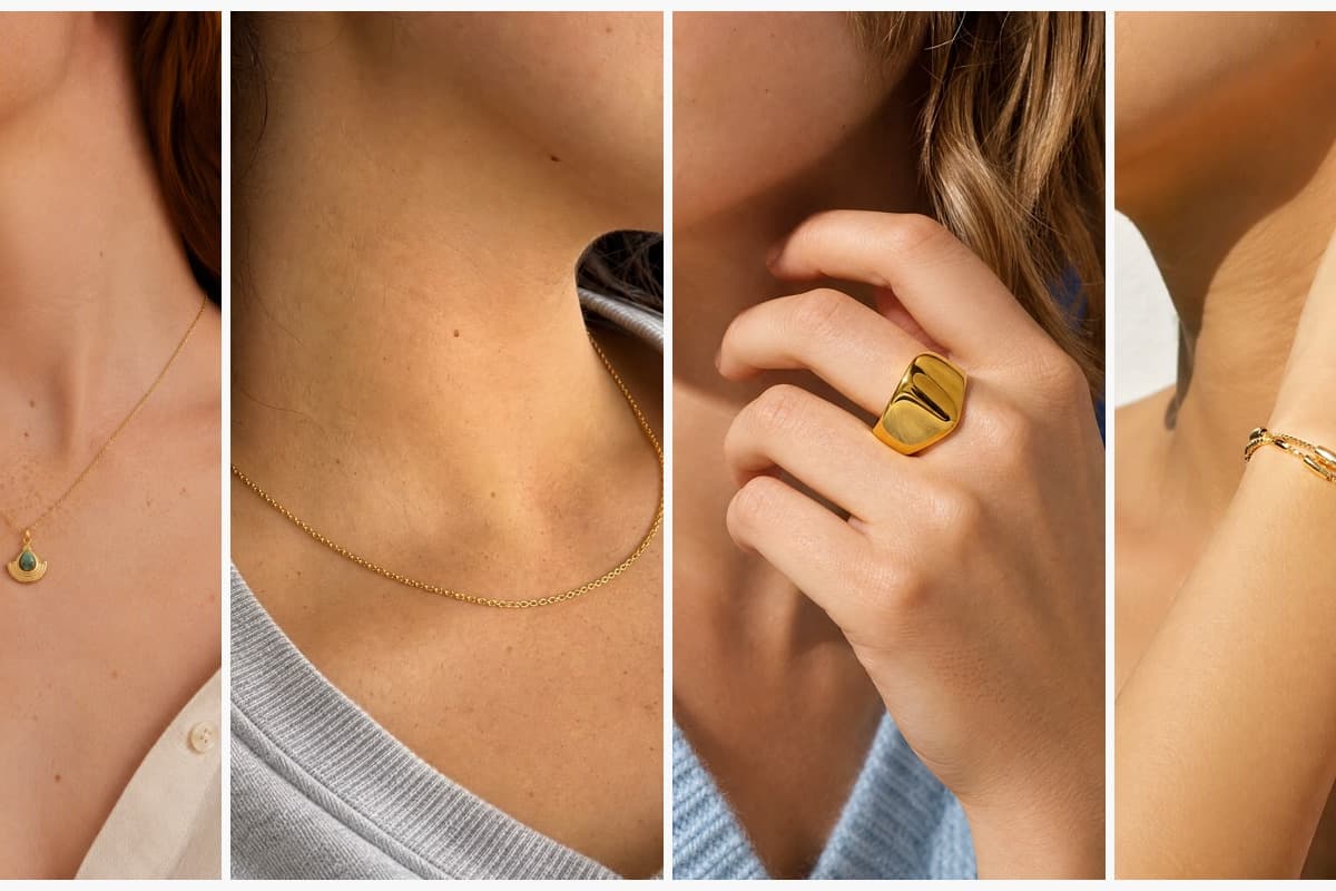 Dainty Fan Pendant Necklace