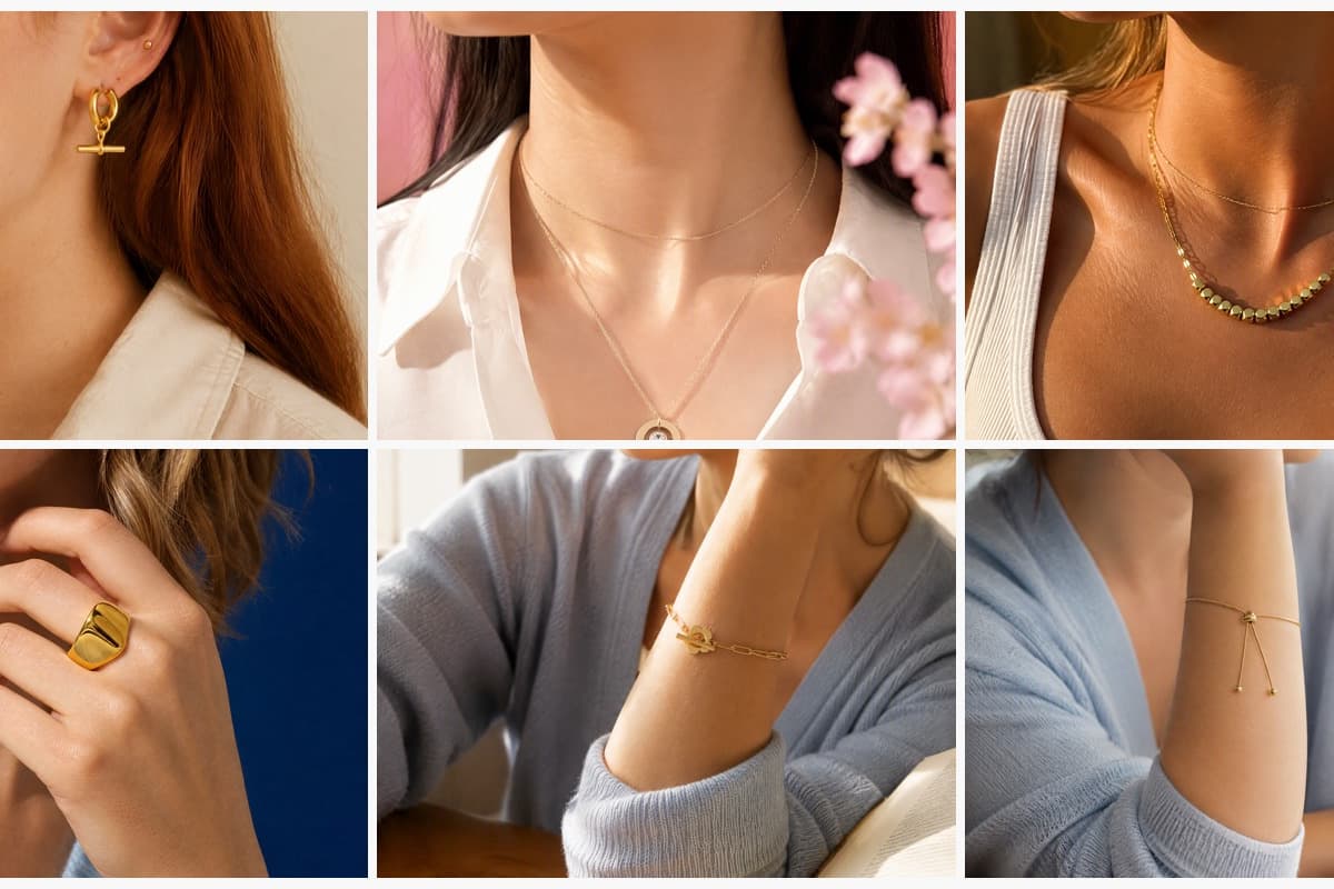 Minimalist Circle And Bar Drop Earrings