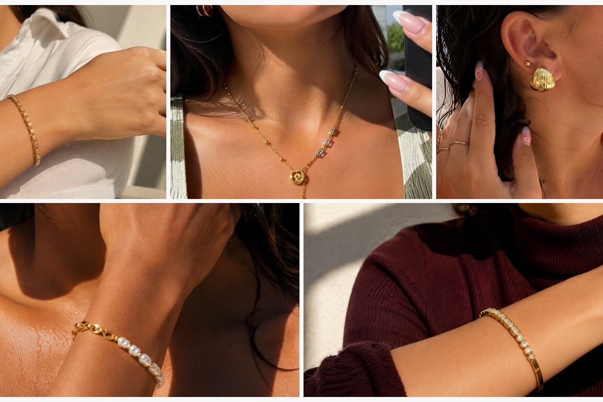 Square Link Chain Bracelet