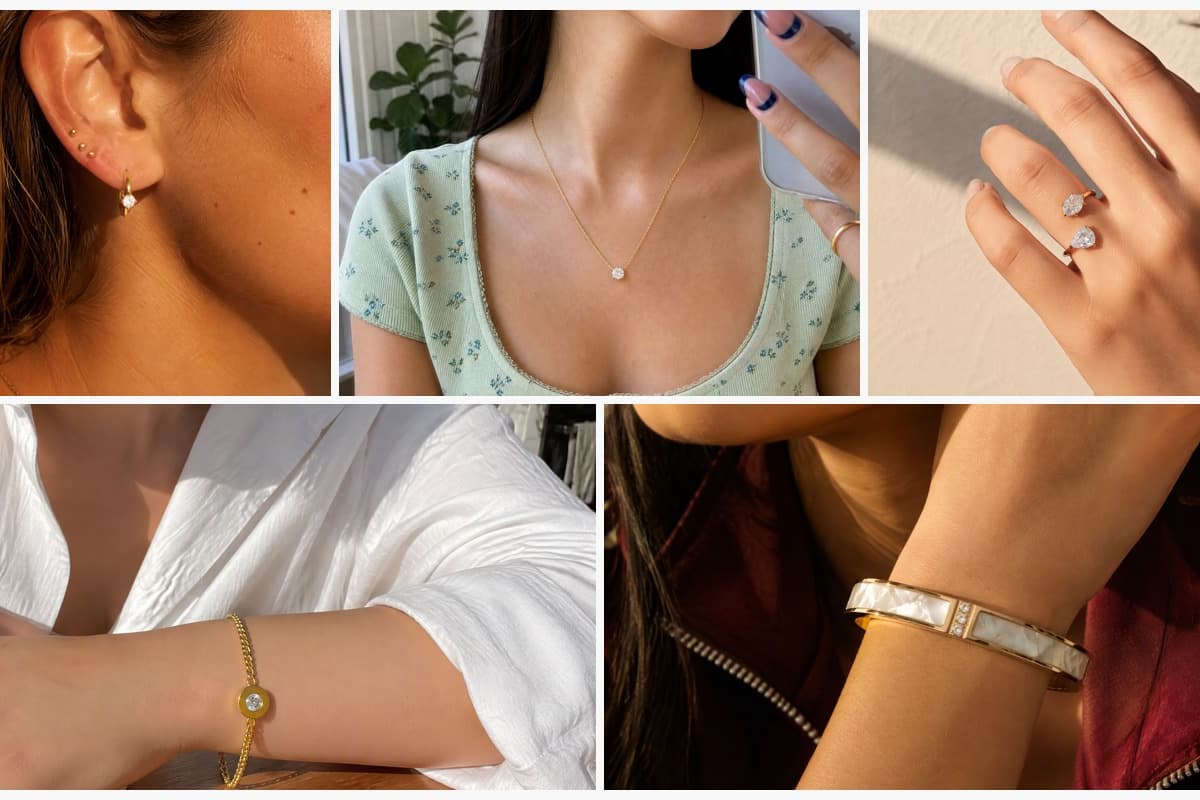 Dainty Leaf Branch Huggie Earrings