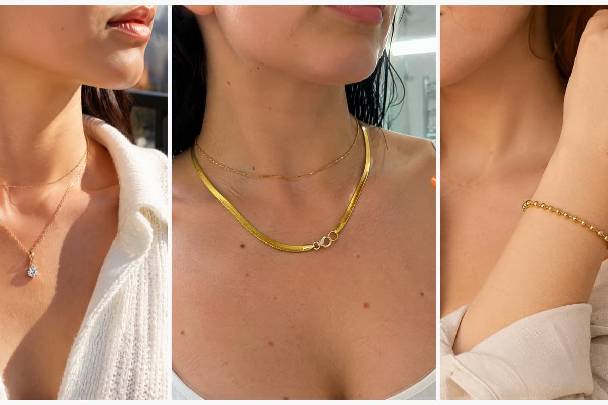 Elegant Pear Drop Pendant Necklace