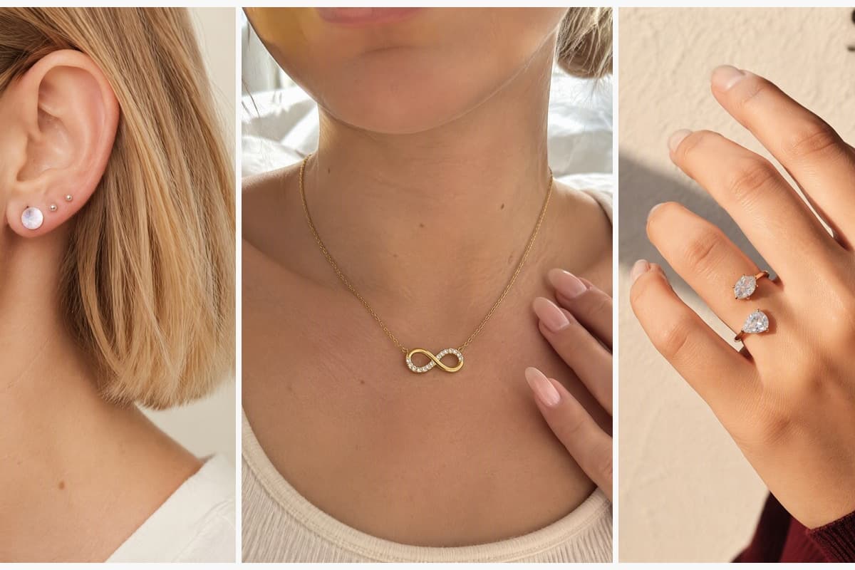 Dainty Flower Stud Earrings