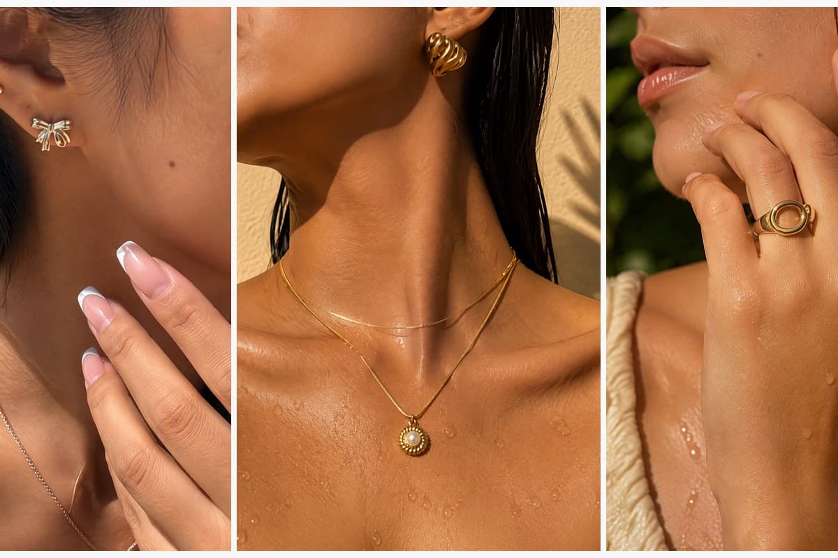Dainty Bow Knot Stud Earrings