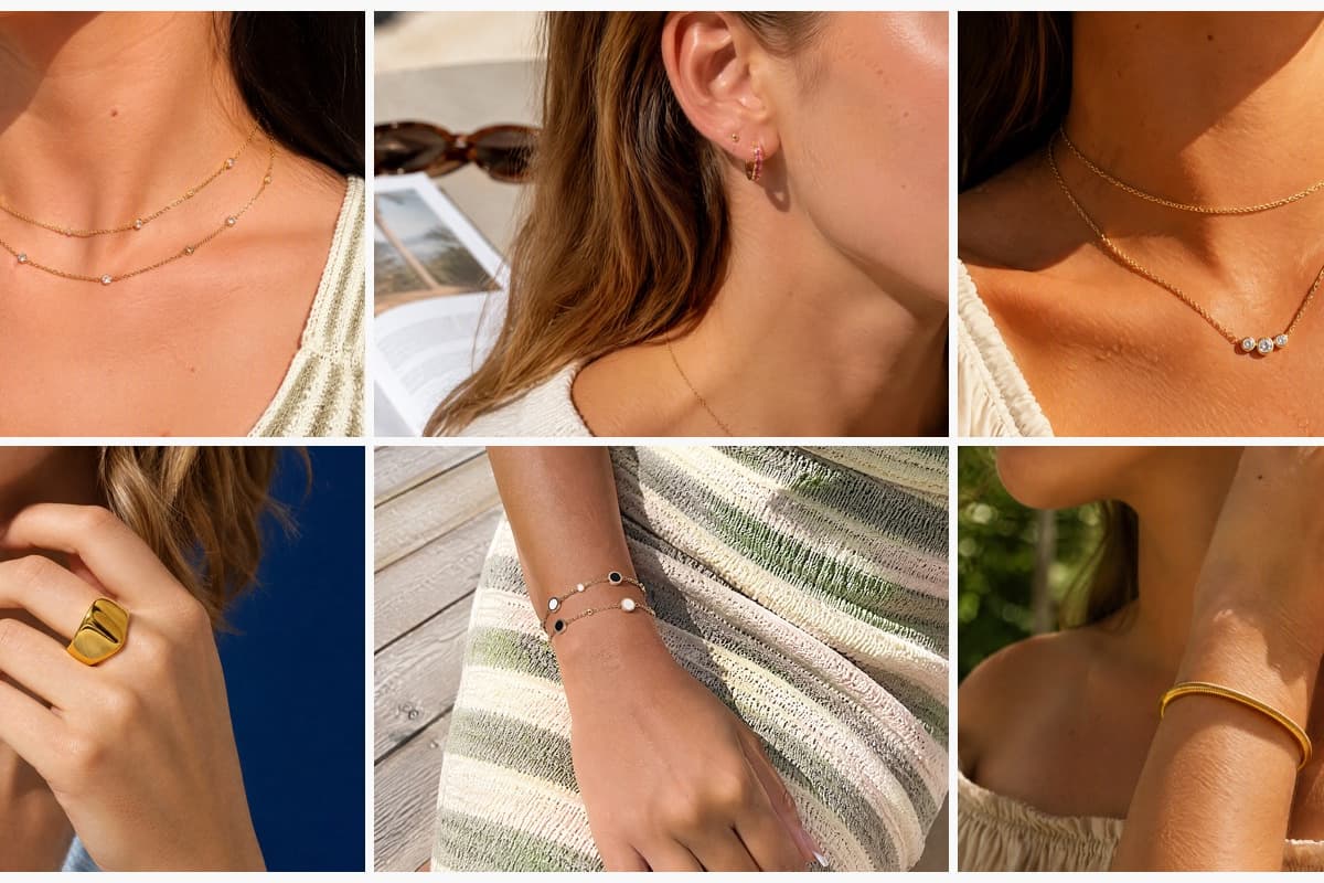 Dainty Double Layer Chain Necklace