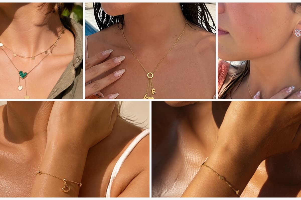 Dainty Multi-Layer Heart Necklace