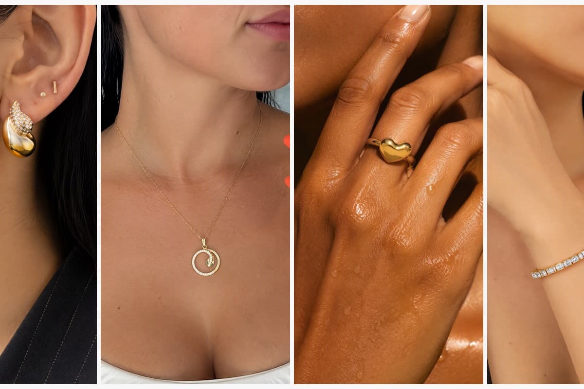 Elegant Water Drop Stud Earrings