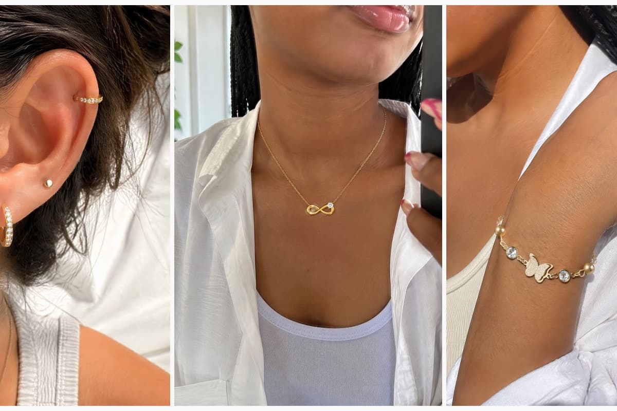 Elegant Paved Stone Huggie Earrings