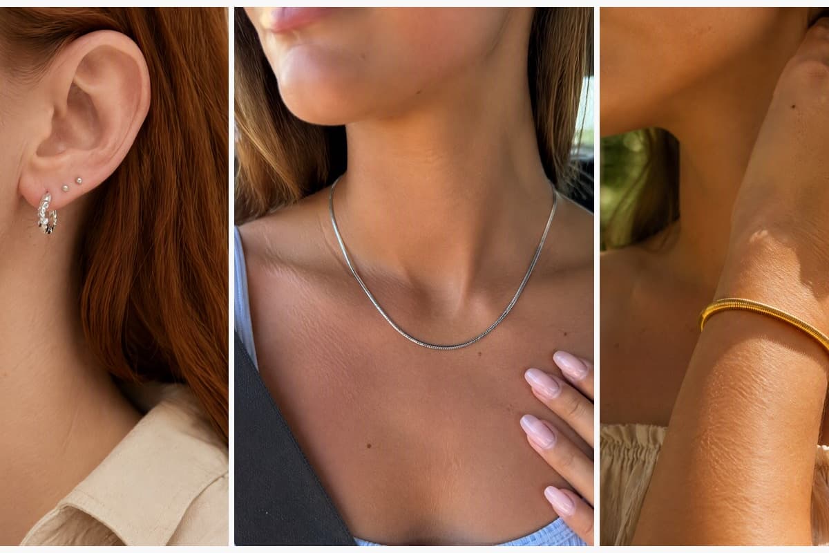 Trendy Bamboo Hoop Earrings