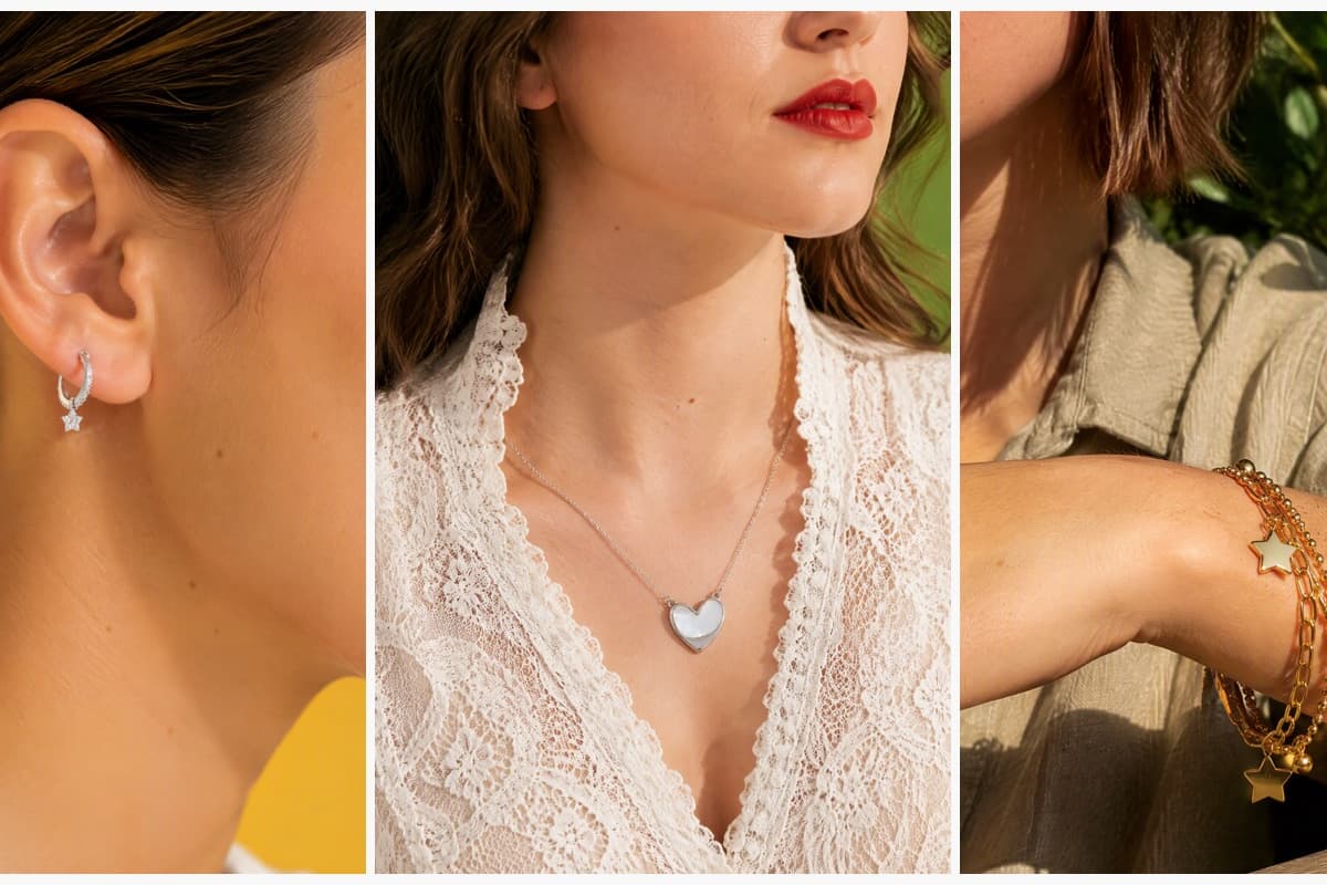 Dainty Star Charm Huggie Earrings