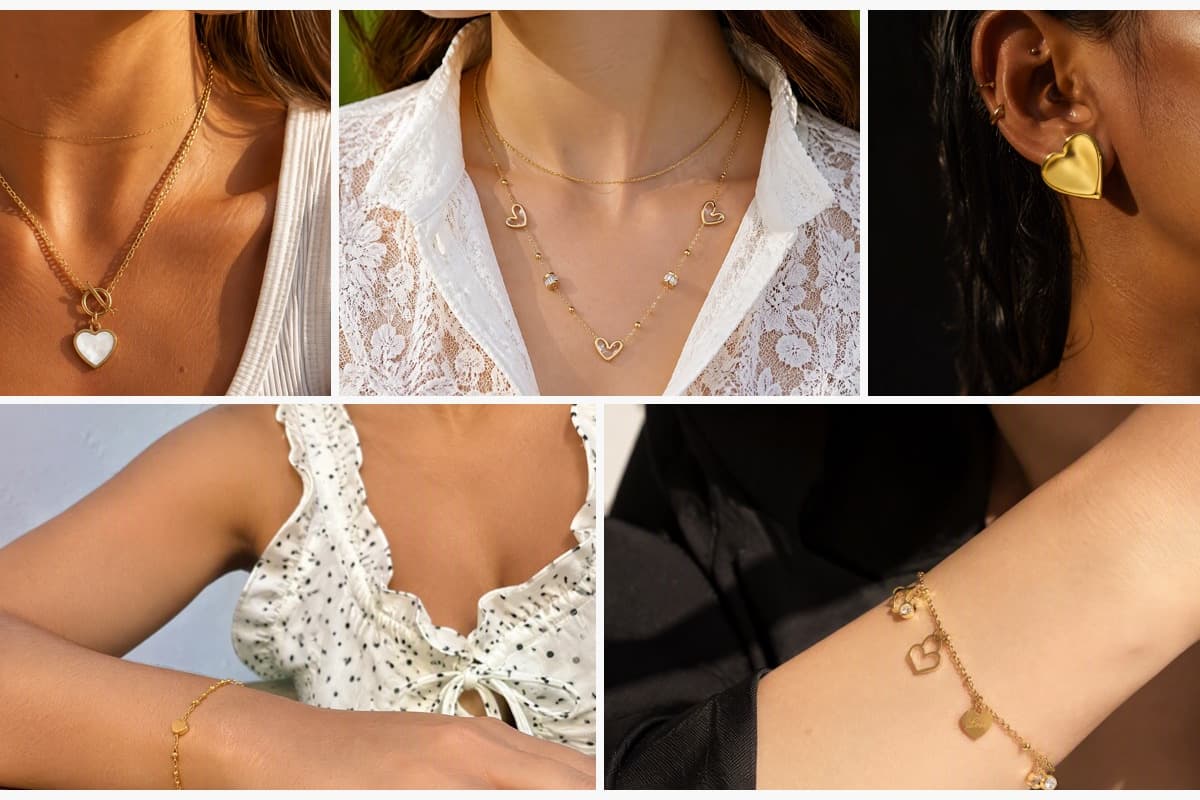 Dainty Heart Pendant Necklace