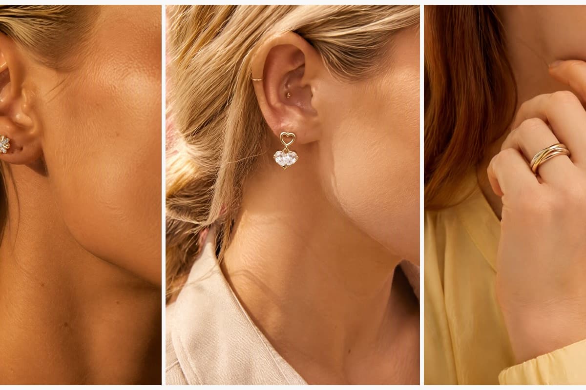 Dainty Flower Stud Earrings