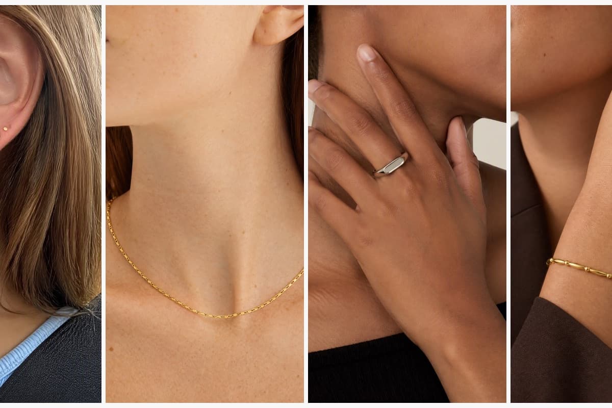 Textured Hoop Earrings