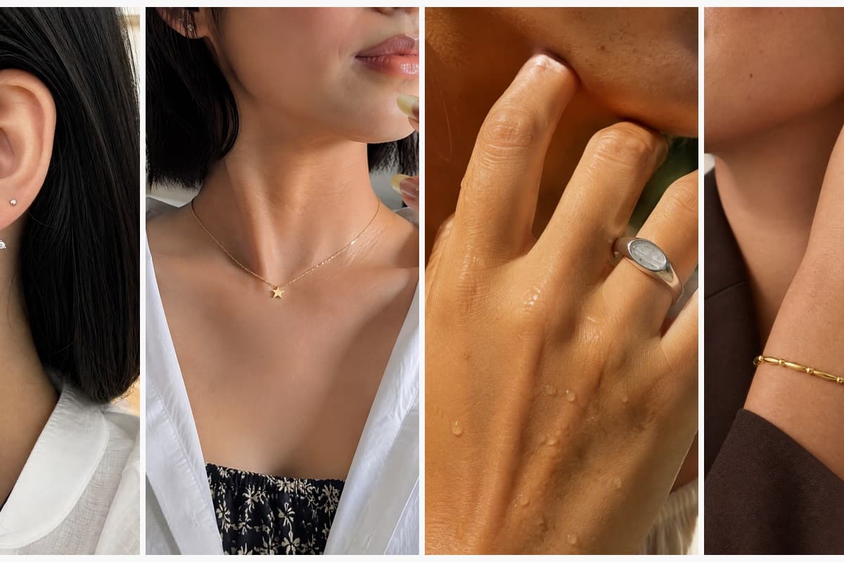 Dainty Star Stud Earrings
