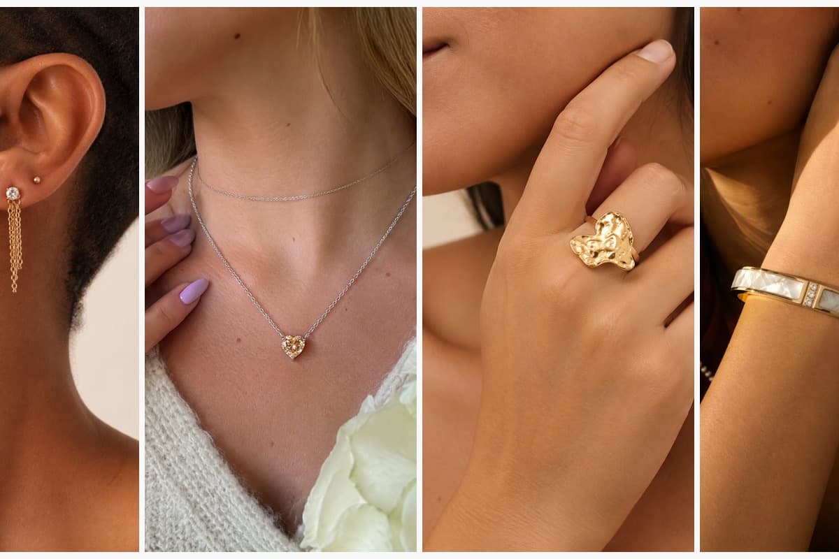 Dainty Chain Drop Earrings