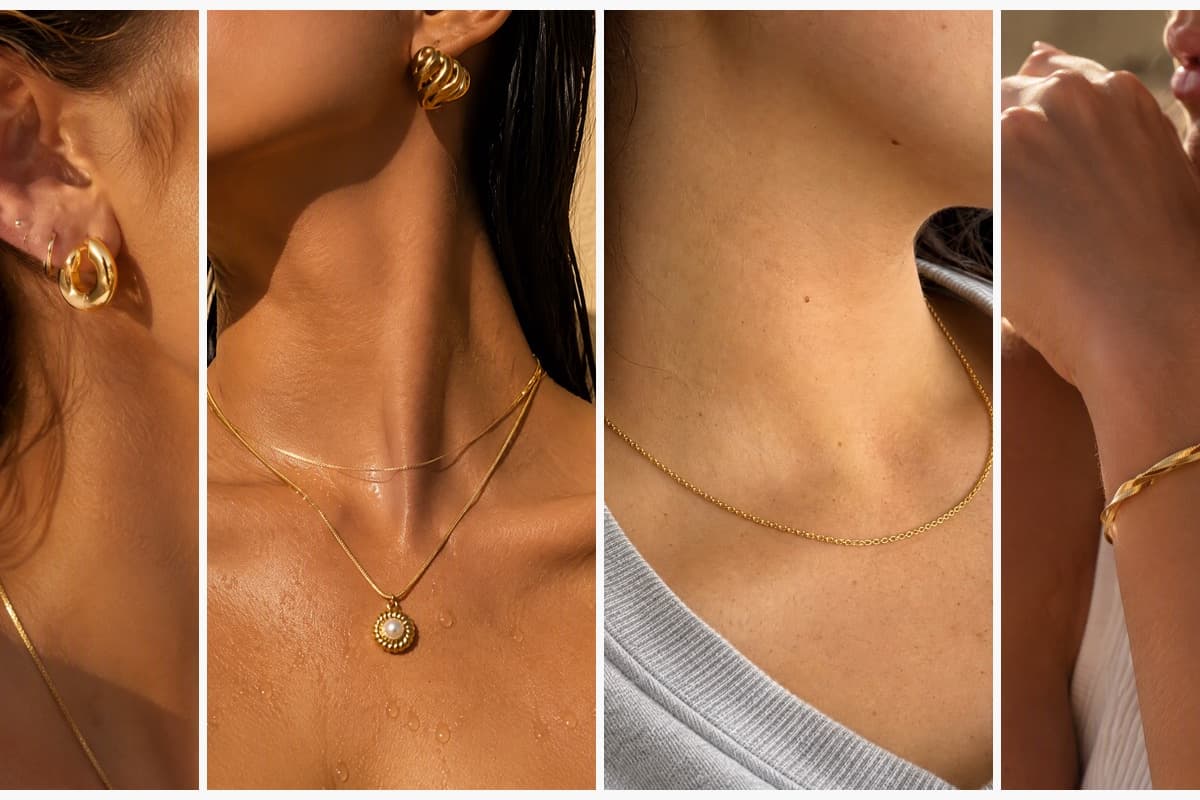 Chunky U-Shape Huggie Earrings