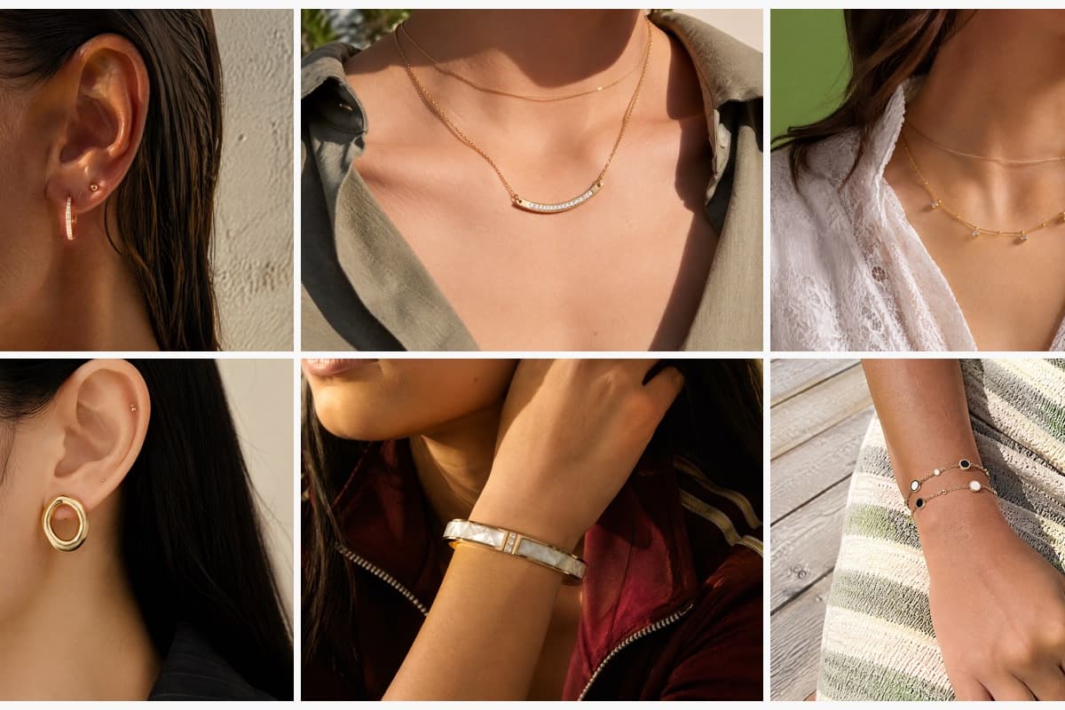Dainty Paved Hinged Hoop Earrings