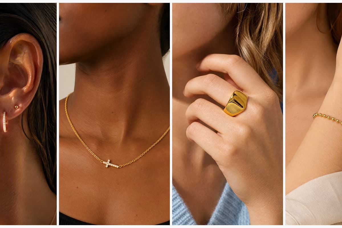 Dainty Paved Hinged Hoop Earrings