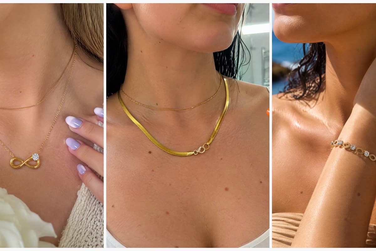 Dainty Infinity Pendant Necklace