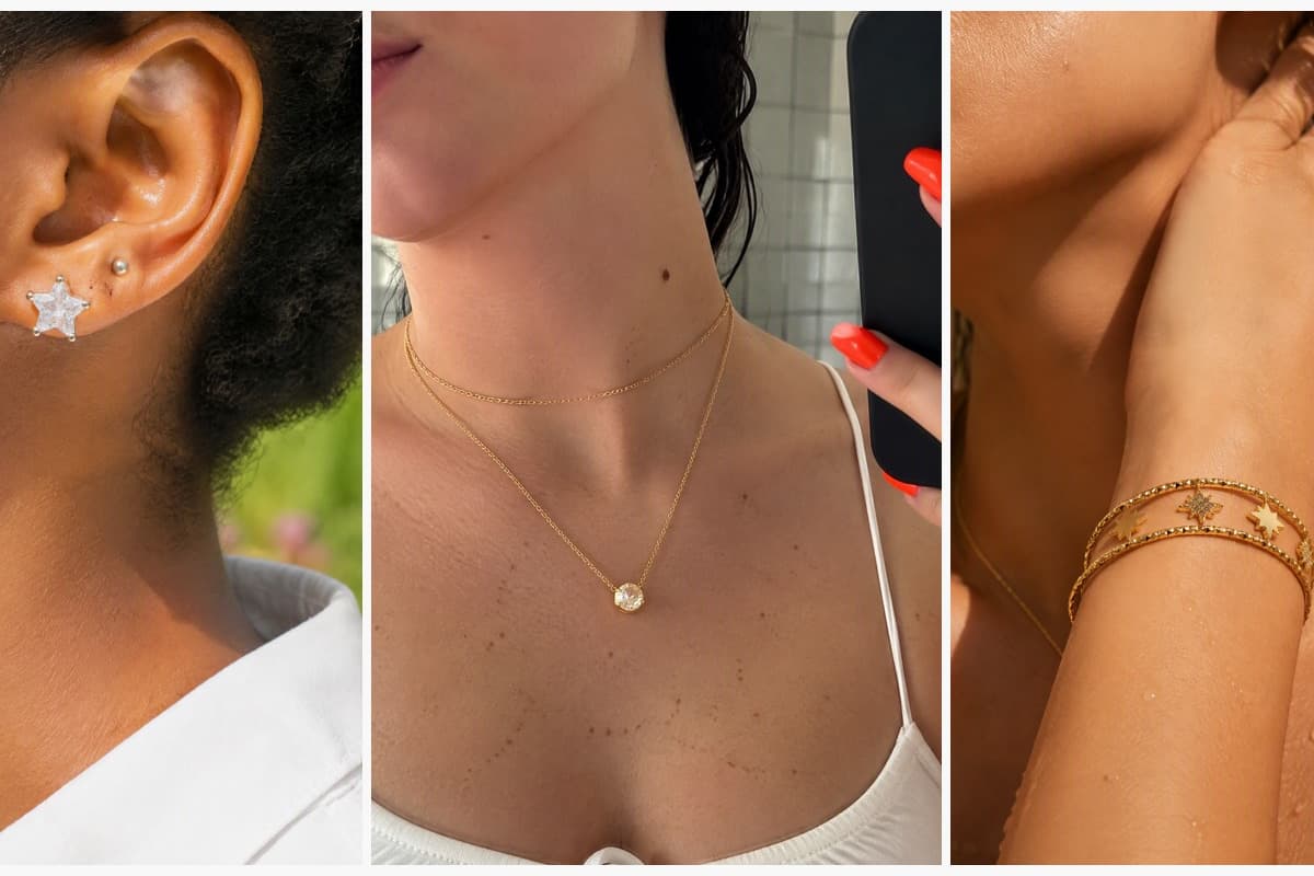 Dainty Star Stud Earrings