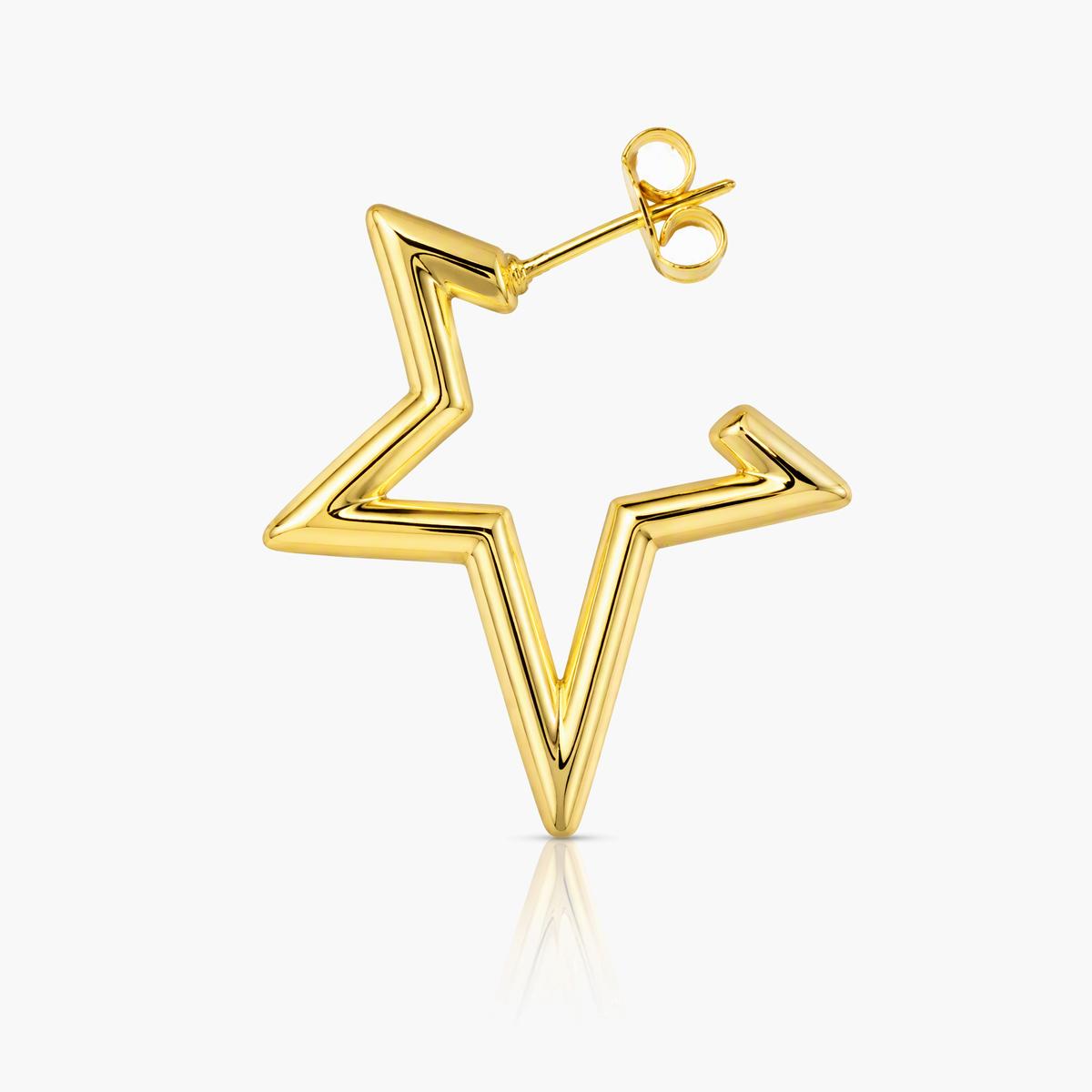 Butterfly Star Flower Stud Earrings
