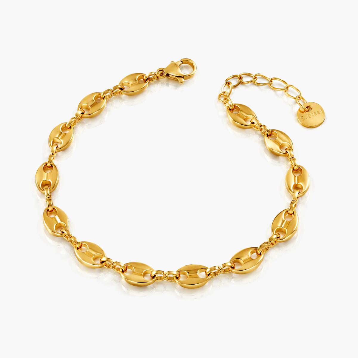 Trendy Woven Mesh Chain Bracelet
