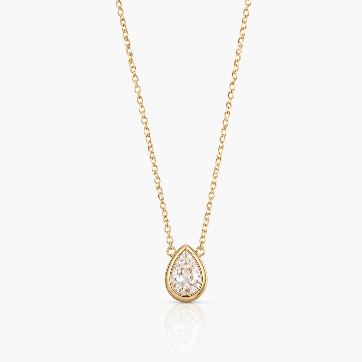 Dainty Teardrop Pendant Necklace