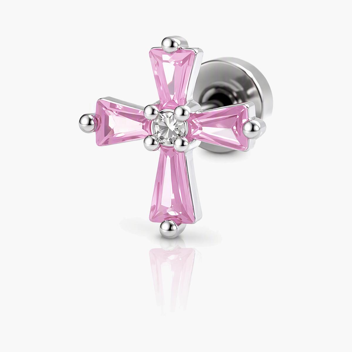 Dainty Cross Stud Earrings