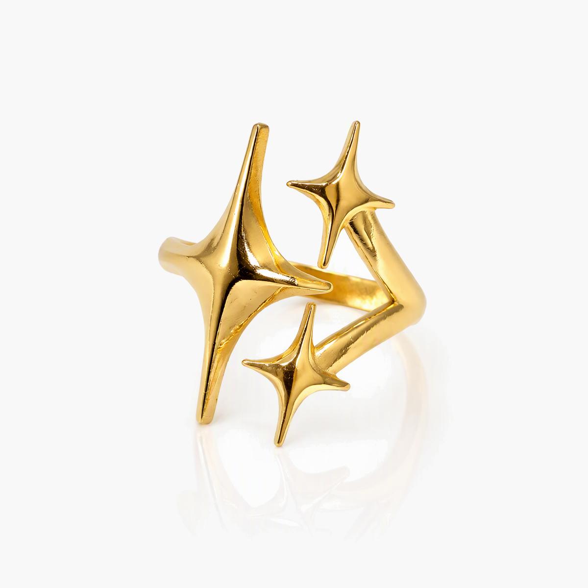 Trendy Star Ring