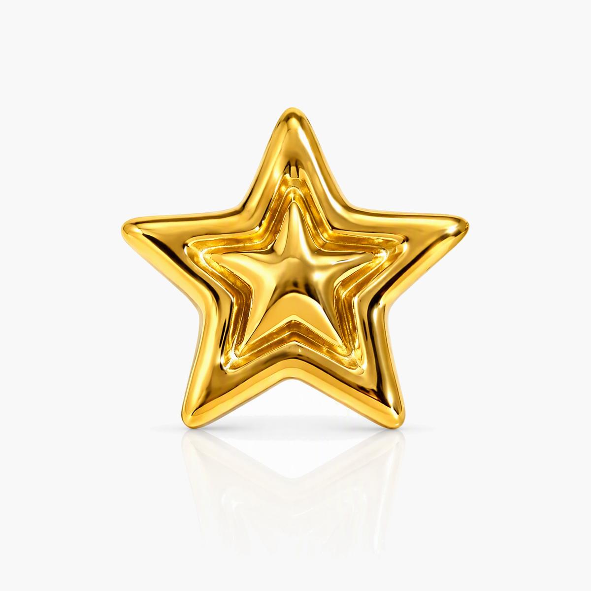 Trendy Star Stud Earrings