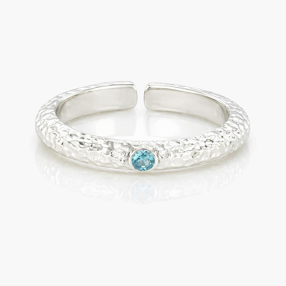 Dainty Heart Charm Ring