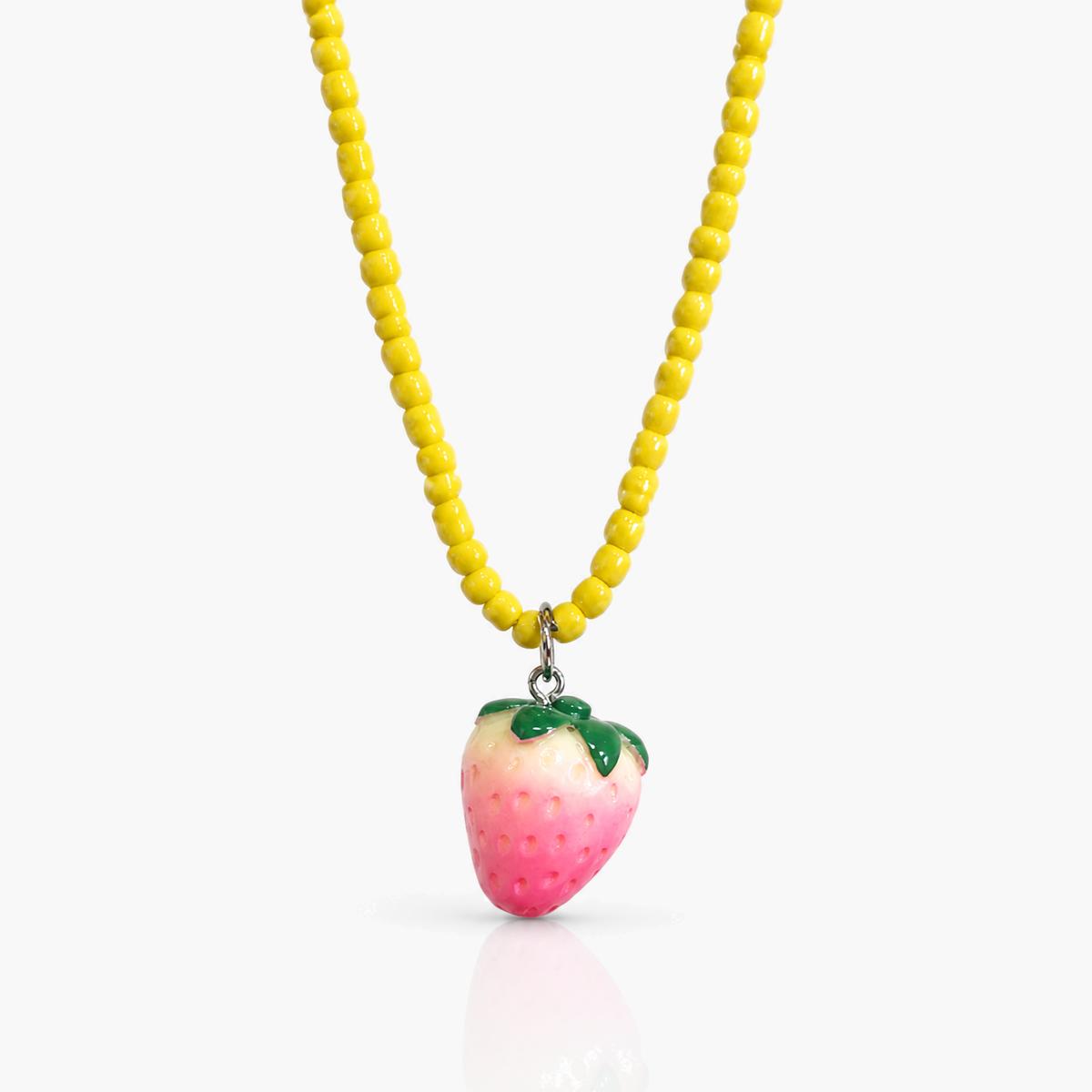 Cute Tomato Charm Necklace