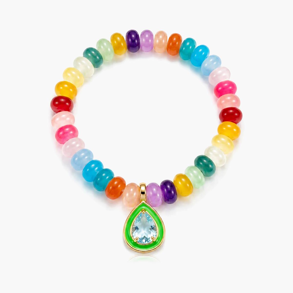 Trendy Geometric Stone Bracelet