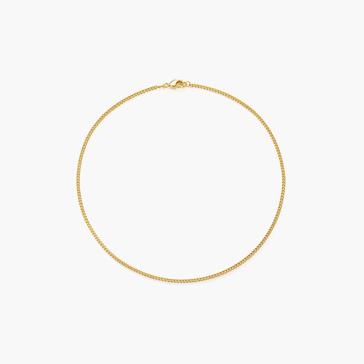 Dainty Flat S Chain Necklace