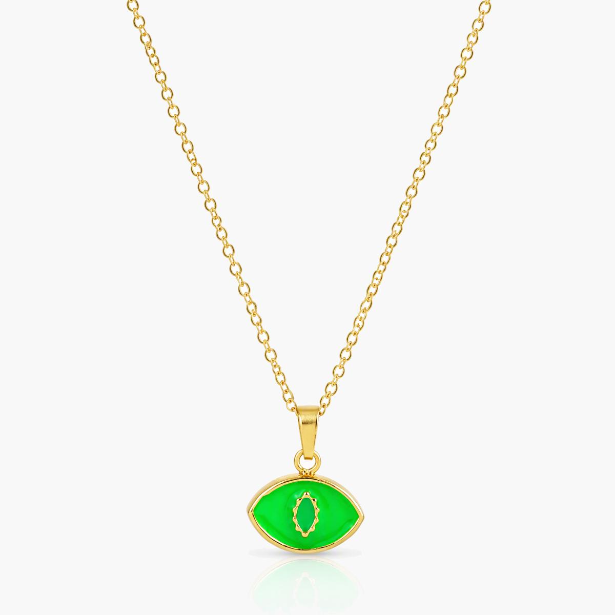 Dainty Evil Eye Pendant Necklace