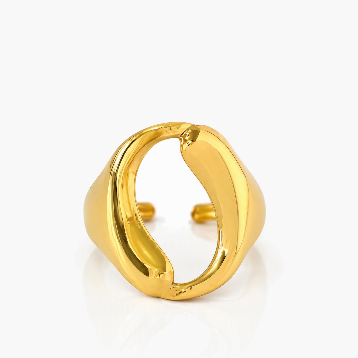 Trendy Open Cuff Ring