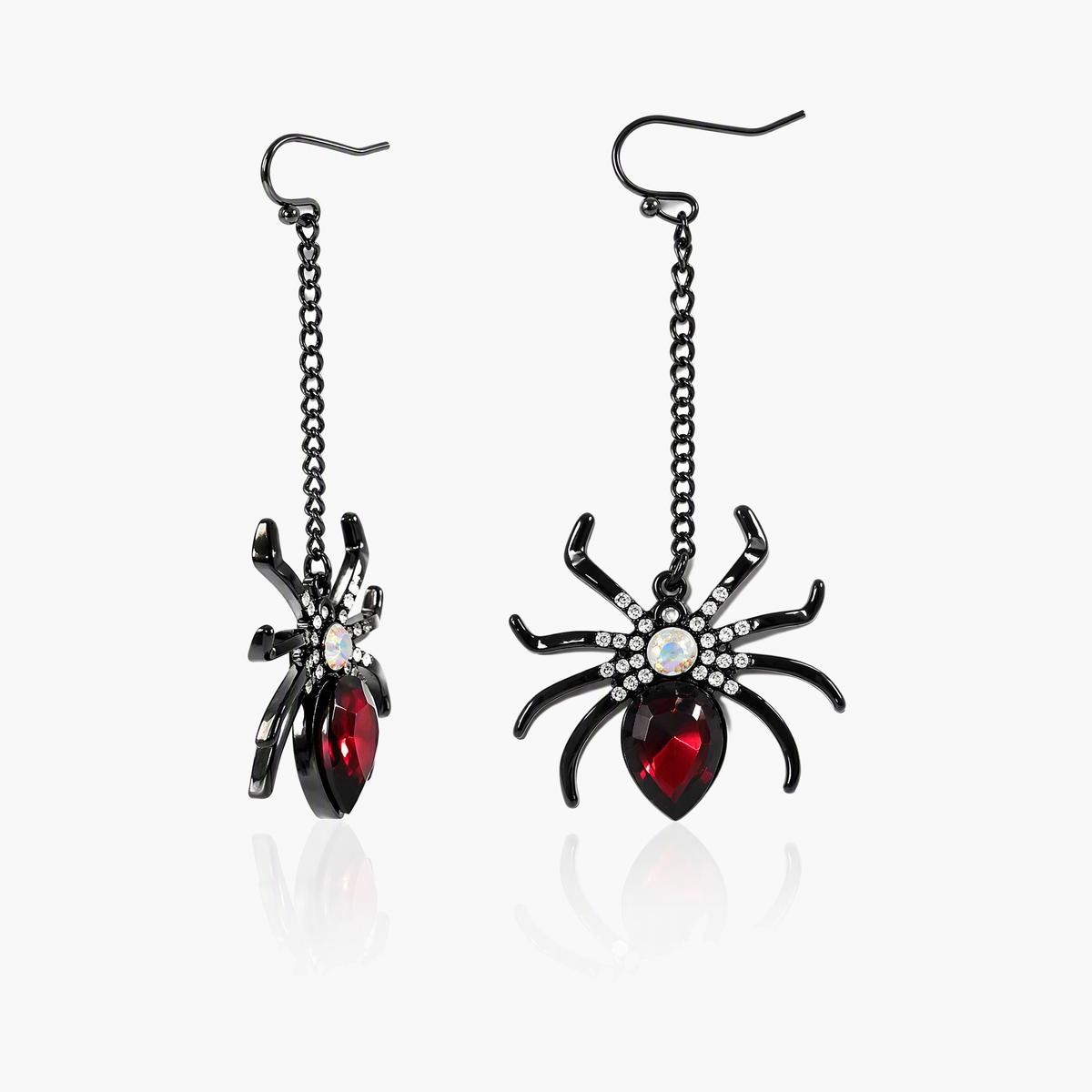 Trendy Spider Drop Earrings